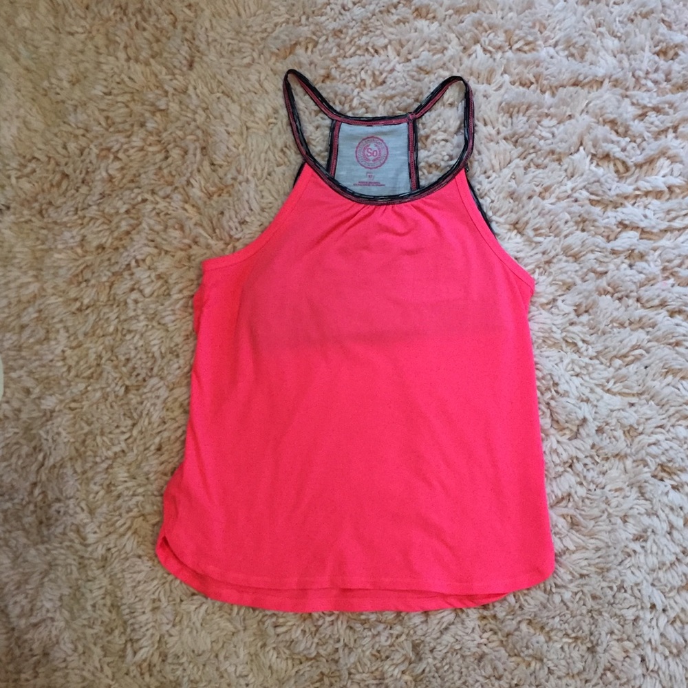 Pink Athletic Tank Top